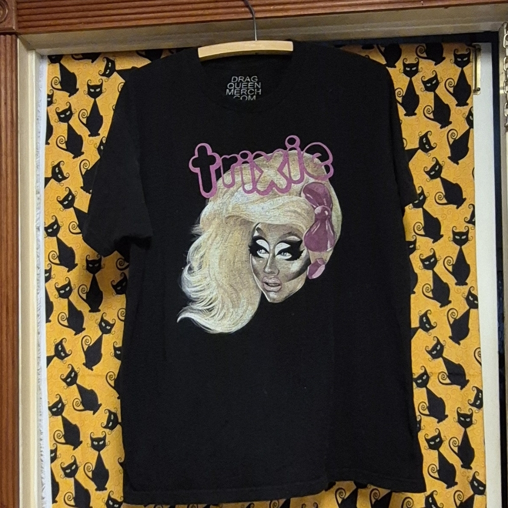 Trixie Graphic Tee with Pink Accents - Picture 2 of 7